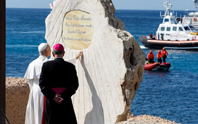 POPE LEO XIV SPENDS AMERICA’S 250TH BIRTHDAY WITH THE MIGRANTS OF LAMPEDUSA